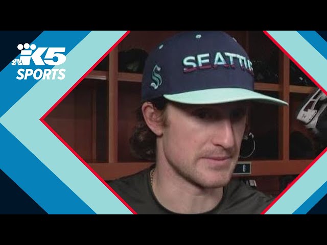 Jared McCann on big goals scored this season and Kraken milestones