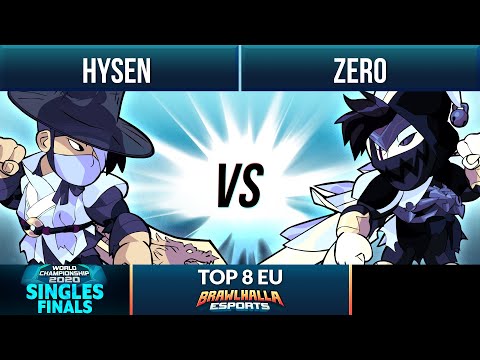 Hysen vs Zero - Top 8 - Brawlhalla World Championship 2020 - 1v1 EU