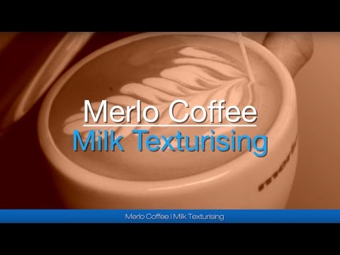 Texturização de Leite com Café Merlo