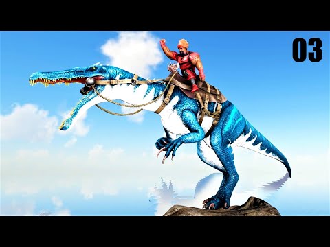 TAMING OUR FIRST HEAVENLY & DIVINE! (GAIA2 LOST ISLAND MODDED) ARK SURVIVAL EVOLVED E03