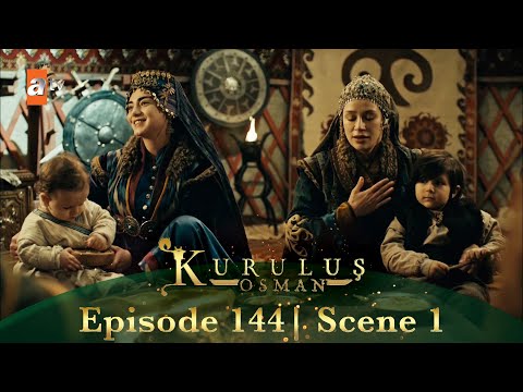 Kurulus Osman Urdu | Season 3 Episode 144 Scene 1 | Bachon ke liye dua...