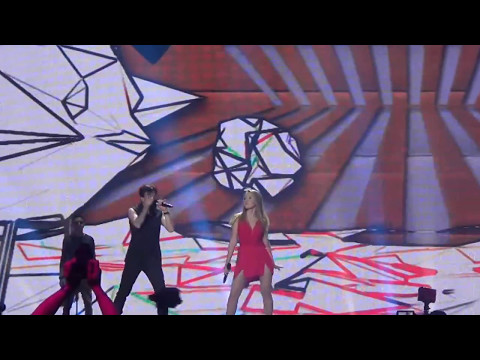 Ilinca ft. Alex Florea Romania "Yodel It" Live (Dress Rehearsal) Eurovision 2017