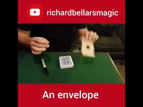 INSANE magic with CARDS and an envelope