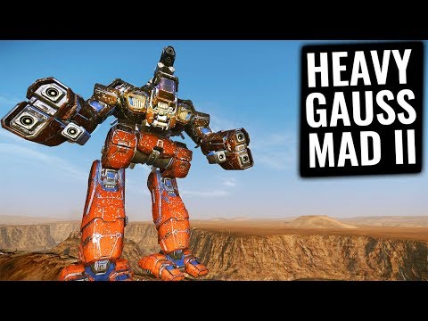 HEAVY GAUSS LASER VOMIT - Marauder II Build - German Mechgineering #8 - Mechwarrior Online 2019 MWO