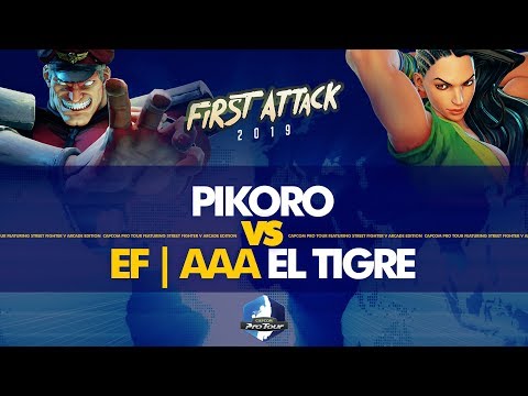 Pikoro (M. Bison) vs EF | AAA El Tigre (Laura) - First Attack 2019 LATAM Final - CPT 2019
