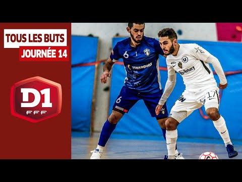 D1 Futsal, Journée 14 : Tous les buts