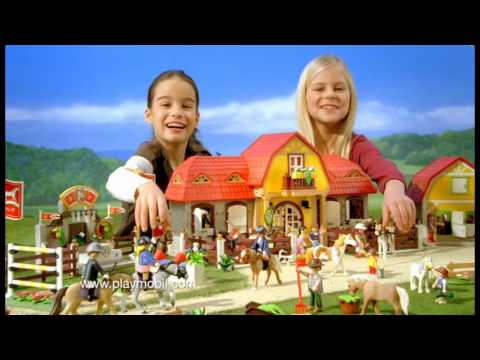 Playmobil New Pony Farm and New Police Station 2014 - Jadlam Racing Models