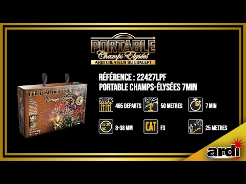 22427LPF - Portable® Champs-Elysées® 7min