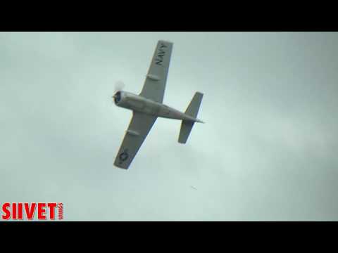 T-28 Trojan Photo Session And Practise - JFI Airshow 2016