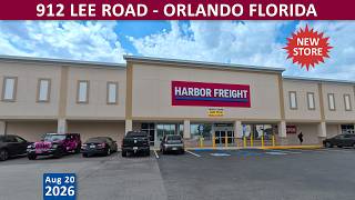 Harbor Freight *New Store* in Orlando Florida at 912 Lee Road near Walmart & Home Depot