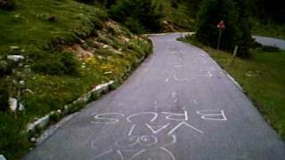 preview picture of video 'Passo Mortirolo, descending the steep side to Mazzo #1/4 cycling'