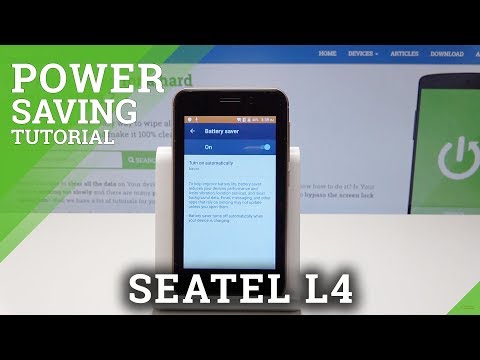 How to Use Power Saving Mode in Seatel L4 - Extend Batter Life / Low Power Solution
