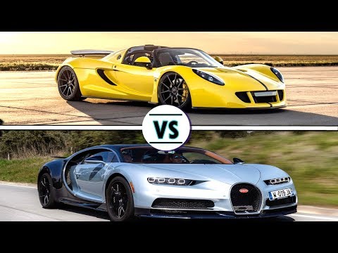Bugatti Chiron VS Hennessey Venom GT | Which one is better ?