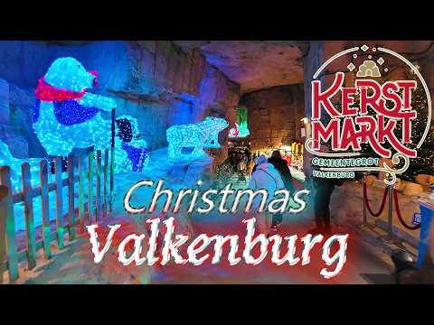 Europe's Biggest Underground Christmas Market ! Valkenburg (Netherlands)