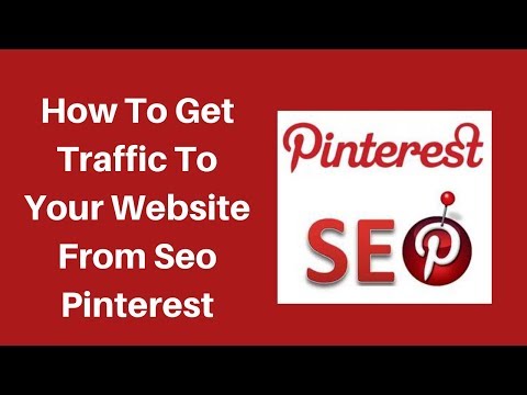 How to get traffic to your website from seo pinterest