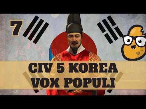 Civ 5 Vox Populi Korea Ep. 5 - Let's Play Civ5 Korea Vox Populi Mod