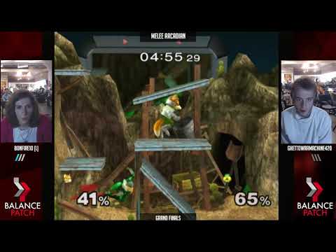 NE Melee Arcadian 5 - bonfire10 [L] (Sheik) vs. GWM420 (Fox) - SSBM GF