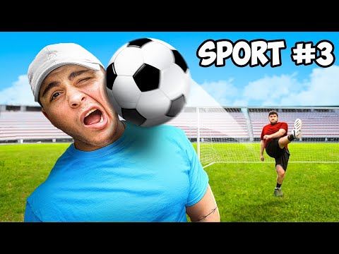 We competed in AWFUL sports challenges