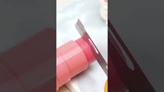 DIY Mini Blush from Broken Compact🌸 Satisfying Makeup Repair ASMR #shorts #asmr #cosmeticrepair