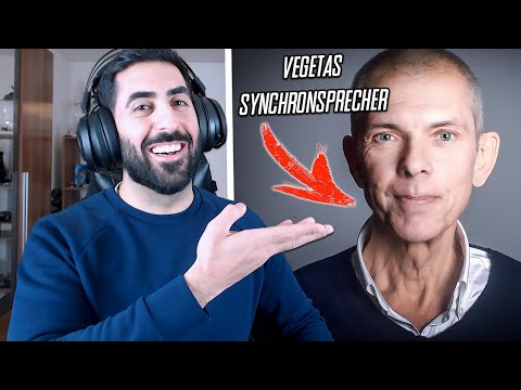 Dieses Interview mit dem Synchronsprecher von VEGETA musst du gesehen haben! Oliver Siebeck Reaktion