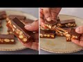 Homemade Snickers Bars Caramel Filled Chocolate Bar Recipe Yummy