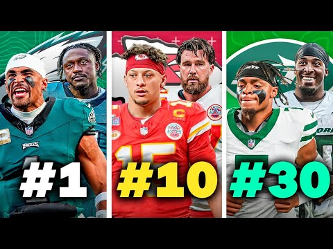 Ranking All 32 NFL Teams So Far This Season