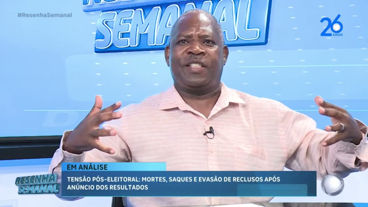 #ResenhaSemanal - Antonio Muchanga: "Se eu fosse o Daniel Chapo, não tomaria posse" @PortalFM24