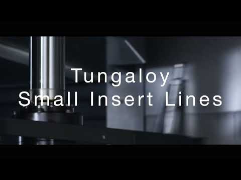 Tungaloy Going Small - Small Inserts, outstanding productivity