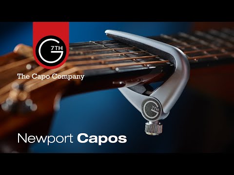 G7th - Gold Plate Newport Guitar Capo! C31053 *Make An Offer!* image 3