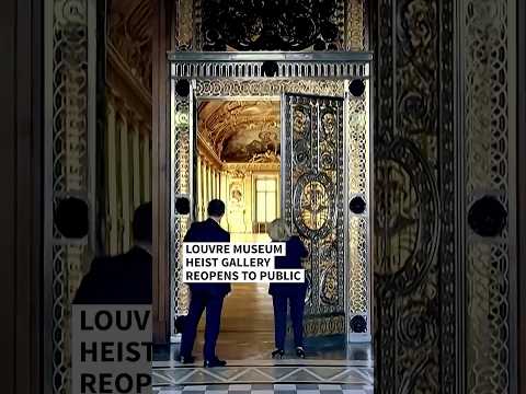 Video Thumbnail: Louvre Museum heist gallery reopens to public | AFP