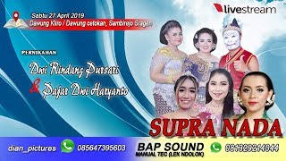 Download lagu LIVE PART 2  SUPRA NADA//BAP SOUND//DIAN PICTURES//KLIRO DAWUNG, SAMBIREJO, SRAGEN mp3