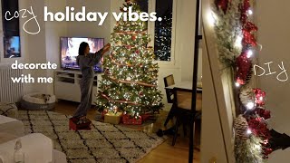cozy holiday decor🎄in our Italian apartment