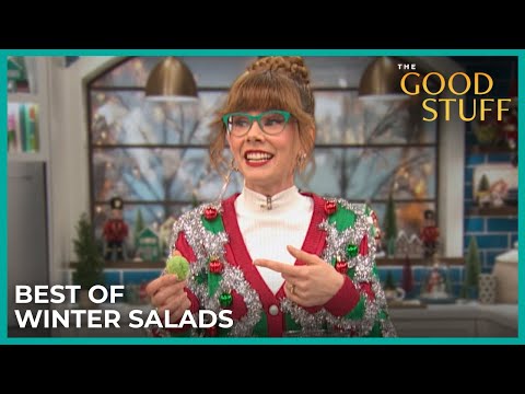 Best of Mary Berg's Winter Salads — Shaved Brussel Sprouts, Egg Salad with Caviar & More!