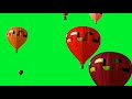 HOT AIR BALLOON GREENSCREEN
