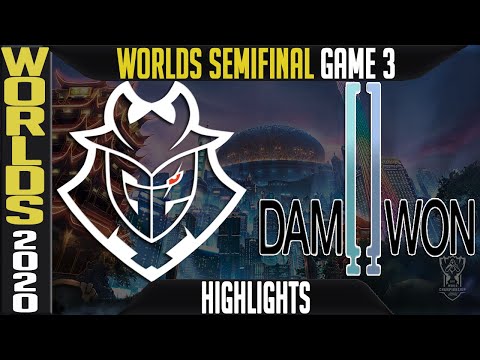 G2 vs DWG Highlights Game 3 | Semifinals Worlds 2020 Playoffs | G2 Esports vs Damwon Gaming G3