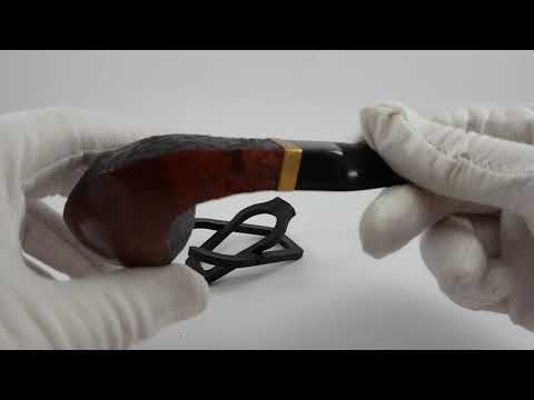 Stanwell Trio Partial Sandblasted Horn Diamond Shank 9mm *SOLD*