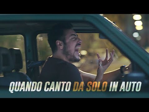 The Jackal feat Negramaro - QUANDO canto DA SOLO in auto