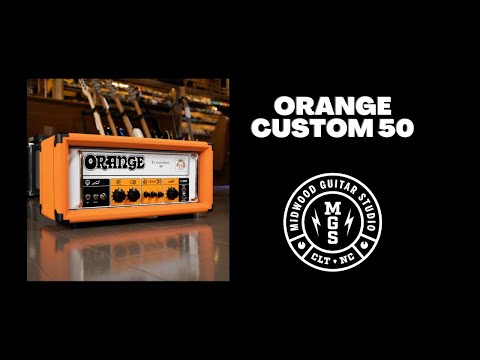 Ламповый гитарный усилитель-голова ORANGE CUSTOM SHOP 50 - фото 2 - id-p2396093053