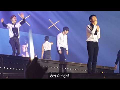 160227 EXO - TEL Jakarta - Don't Go (Baekhyun, Chanyeol, Sehun, D.O.)