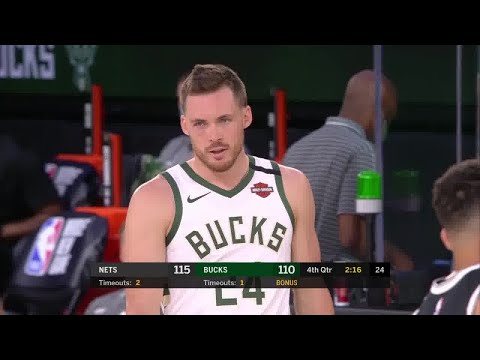 Pat Connaughton Full Play vs Brooklyn Nets | 08/04/20 | Smart Highlights