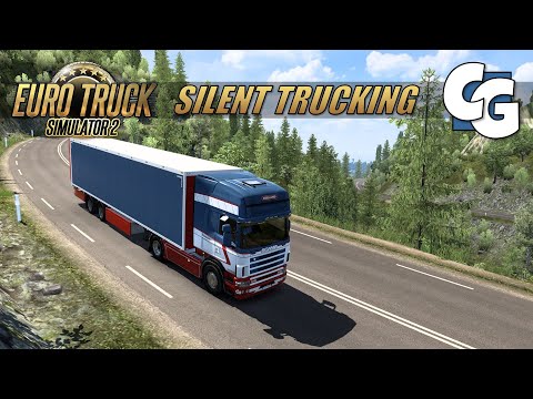 Silent Trucking - Journey to Le Paradis - Part 1 - ETS2 (No Commentary)