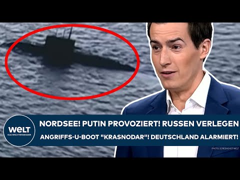 NORDSEE: Putin provoziert! Russen verlegen Angriffs-U-Boot "Krasnodar"! Deutschland alarmiert!