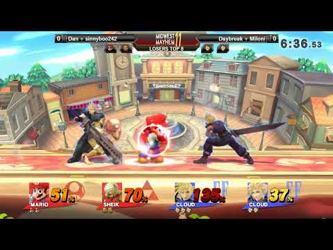 Midwest Mayhem 11  LOSERS TOP 8 - Dan + sinnyboo242 vs Daybreak + Miloni