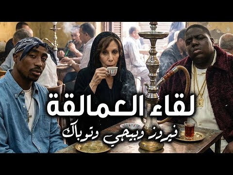 Fairuz X 2Pac X Biggie | بيجى X توباك X فيروز  (Official Al Video)