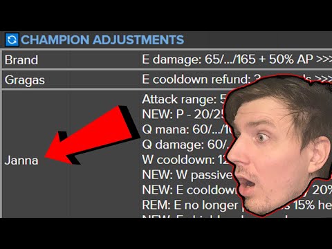 JANNA REWORK LEAVES ME BREATHLESS | LoL Patch 13.22 Preview Part 2