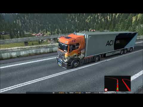 ETS2 open beta 1.37 beautiful journey Milan - Zürich