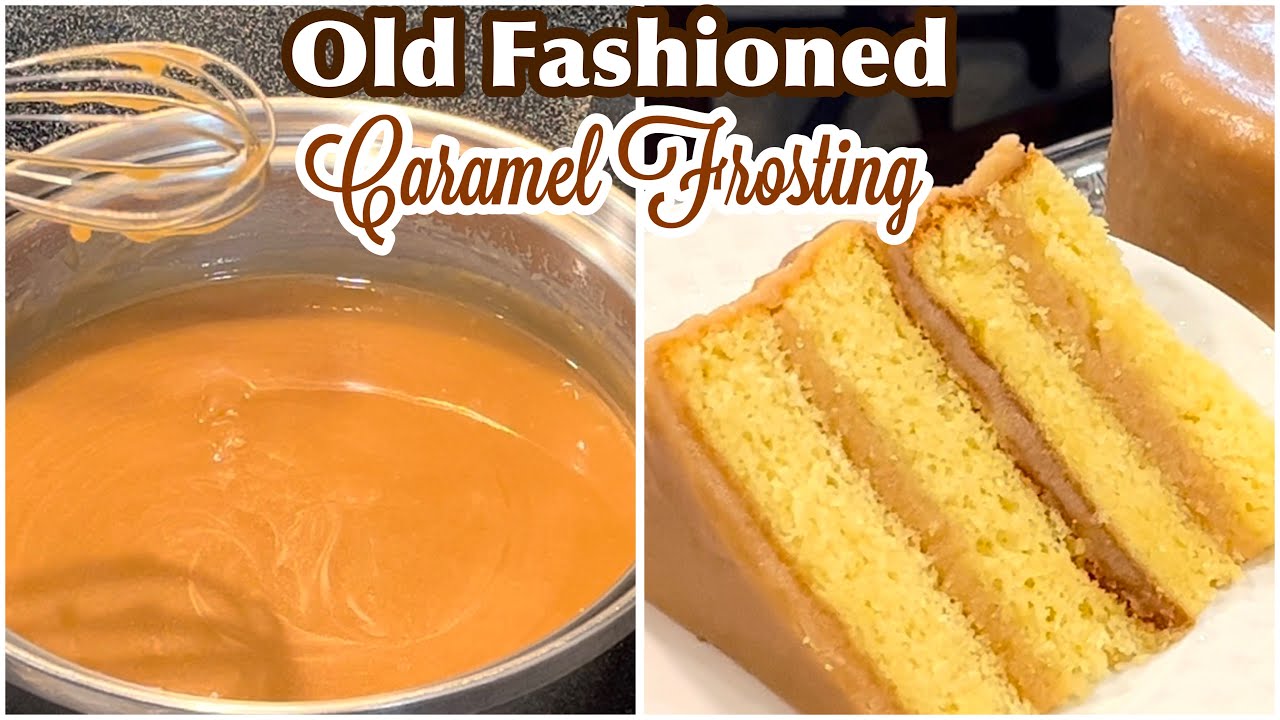 How To Make Old Fashioned Caramel Frosting Like Grandma Nem Use To Make!