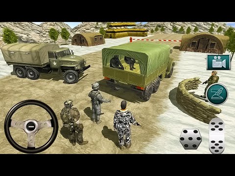 Army Truck 4x4 Driver Simulator - Soldier Duty Transporter Driving - 2021 Android Gameplay