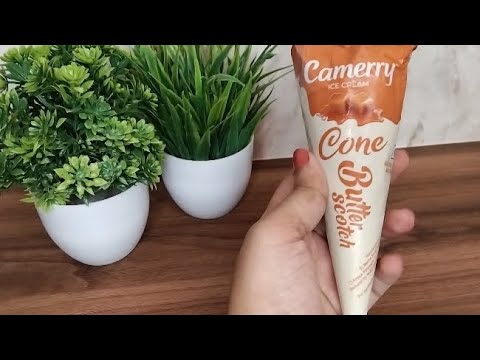 Butterscotch Camerry Cornetto Icecream ❣️🍦#ASMR#Opening#Yumtum#Sweet#Yummy