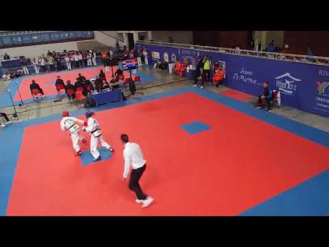 Jana Kovarova (CZE) v Olga Gribanova (RUS) - Female -62Kg Sparring Semi Final